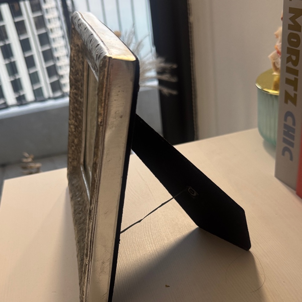 Nicole Miller Textured Metallic Picture Frame - Picture 2 of 2